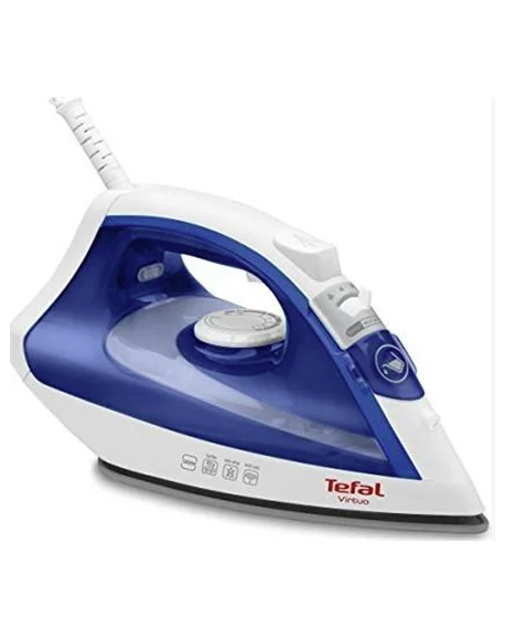 Tefal Virtuo FV1711 Ferro a vapore Durilium 1800W Viola, Bianco ferro da stiro TEFAL