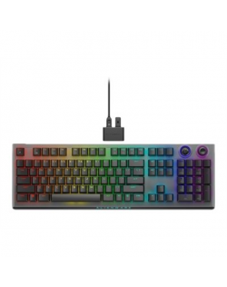 Dell Alienware Tri-Mode AW920K Wireless Gaming Keyboard AlienFX per-key RGB / 16.8 million colors Hot Keys: Programmable, rocker