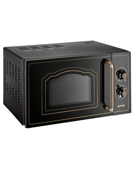 Gorenje Microwave oven with grill MO4250CLB Free standing 20 L 700 W Grill Black