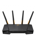 Asus Wireless Wifi 6 AX4200 Dual Band Gigabit Router, UK TUF-AX4200 802.11ax 3603+574 Mbit/s 10/100/1000 Mbit/s Ethernet LAN (RJ-45) ports 4 Mesh Support Yes MU-MiMO Yes 3G/4G data sharing Antenna type External 1 x USB 3.2 Gen 1