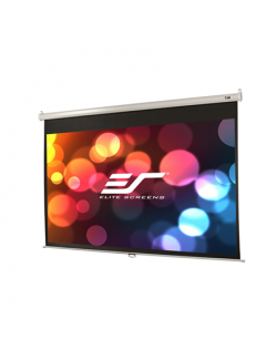 Elite Screens Manual Series M106XWH Diagonal 106 ", 16:9, Viewable screen width (W) 235 cm, White