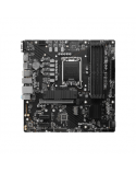 MSI PRO B760M-P DDR4 Processor family Intel Processor socket LGA1700 DDR4 DIMM Memory slots 4 Supported hard disk drive interfaces SATA, M.2 Number of SATA connectors 4 Chipset Intel B760 mATX