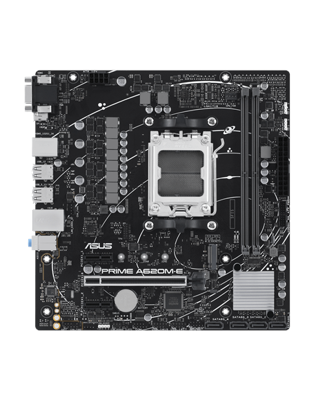 Asus PRIME A620M-E Processor family AMD Processor socket AM5 DDR5 DIMM Memory slots 2 Supported hard disk drive interfaces SATA,