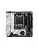 MSI MPG B650I EDGE WIFI Processor family AMD Processor socket AM5 DDR5 DIMM Memory slots 2 Supported hard disk drive interfaces SATA, M.2 Number of SATA connectors 4 Chipset AMD B650 Mini-ITX