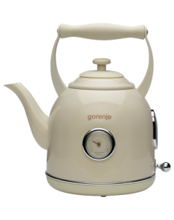 Gorenje Kettle K17CLIN Electric 2000 W 1.7 L Plastic/Metal 360° rotational base Ivory