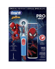 Oral-B Electric Toothbrush with Travel Case Vitality PRO Kids Spiderman Rechargeable For children Number of brush heads included