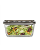 Caso Glass Vacuum Container with Plastic Lid VacuBoxx Eco L Transparent