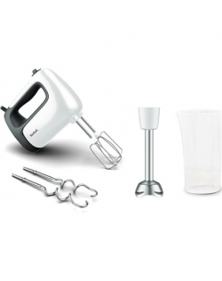 TEFAL Hand Mixer PrepMix+ HT462138 500 W Number of speeds 5 Turbo mode White