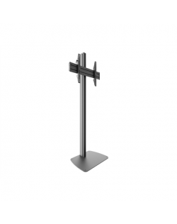 EDBAK Flat Screen Stand for 40-75” Screen Floor stand STDV100 Height adjustment, Tilt Black