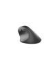 Natec Vertical Mouse Crake 2 Vertical Mouse Bluetooth, 2.4GHz Wireless Black