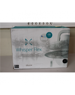SALE OUT. Duux Whisper Flex Smart Fan, White Duux UNPACKED WITHOUT ORIGINAL INNER PACKAGING