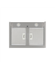 CATA Hood ARMONIA 45 X Canopy Energy efficiency class C Width 44.8 cm 645 m³/h Mechanical LED Stainless steel