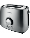 Gorenje Toaster T1000E Power 1000 W Number of slots 2 Housing material Metal Stainless Steel
