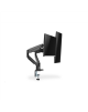 Digitus Desk Mount Universal Dual Monitor Mount with Gas Spring and Clamp Mount Swivel, height adjustment, rotate Black
