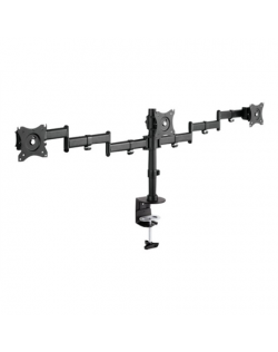 DIGITUS Universal Triple Monitor Stand with Clamp Mount Digitus