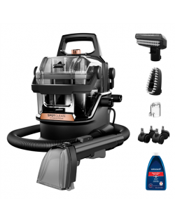 Bissell Portable Carpet and Upholstery Cleaner SpotClean HydroSteam Pro Corded operating Washing function - V 1000 W Black