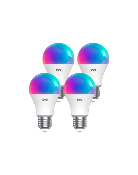 Yeelight LED Smart Bulb E27 9W 806lm W4 Lite RGB Multicolor Yeelight Smart Bulb W4 E27 800 lm 8 W 2700-6500 K Color LED lamp 220