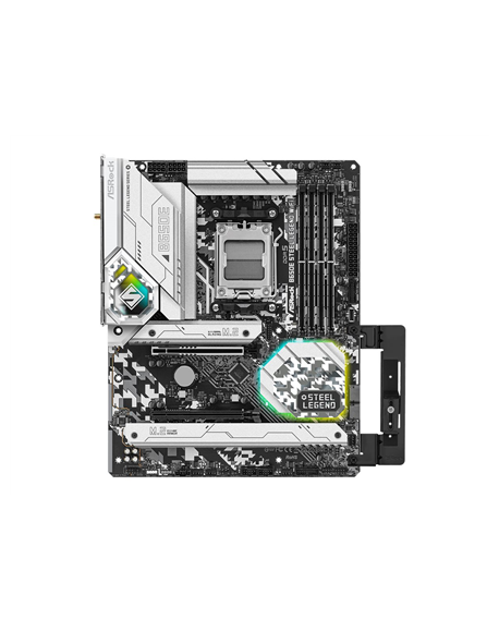 ASRock B650E Steel Legend WiFi Processor family AMD Processor socket AM5 DDR5 DIMM Memory slots 4 Supported hard disk drive inte