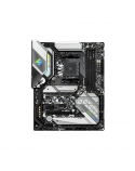 ASRock B550 Steel Legend Processor family AMD Processor socket AM4 DDR4 DIMM Memory slots 4 Supported hard disk drive interfaces SATA3, M.2 Number of SATA connectors 6 Chipset AMD B550 ATX