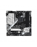 ASRock B550M Pro4 Processor family AMD Processor socket AM4 DDR4 DIMM Memory slots 4 Supported hard disk drive interfaces SATA3, M.2 Number of SATA connectors 6 Chipset AMD B550 Micro ATX
