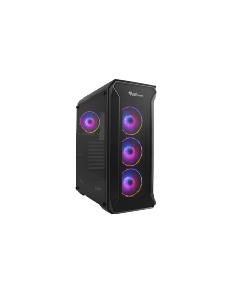 GENESIS IRID 505 ARGB Pc case, Midi tower, 2xUSB 3.0, 2xUSB 2.0, 2x Jack, Black