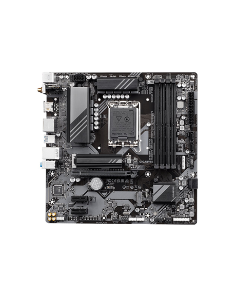 Gigabyte B760M DS3H AX 1.3 M/B Processor family Intel Processor socket LGA1700 DDR4 DIMM Memory slots 4 Supported hard disk driv