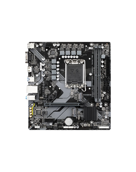 Gigabyte B760M H DDR4 1.0 M/B Processor family Intel Processor socket LGA1700 DDR4 DIMM Memory slots 2 Supported hard disk drive