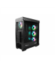 GENESIS IRID 505 ARGB Pc case, Midi tower, 2xUSB 3.0, 2xUSB 2.0, 2x Jack, Black