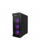 GENESIS IRID 505 ARGB Pc case, Midi tower, 2xUSB 3.0, 2xUSB 2.0, 2x Jack, Black