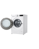 LG Washing machine with dryer F4DR510S0W Energy efficiency class A Front loading Washing capacity 10 kg 1400 RPM Depth 56.5 cm W