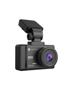 Navitel Dashcam with high-quality shooting, digital speedometer, and GPS-informer R500 GPS IPS display 2.35'' 480х320 GPS (satel