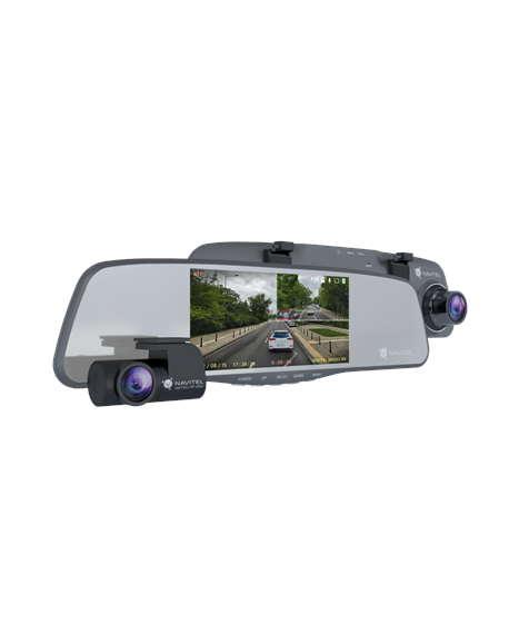 Navitel Smart rearview mirror equipped with a DVR MR255NV IPS display 5'' 960x480 Maps included