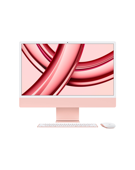 Apple iMac 24” 4.5K Retina, Apple M3 8C CPU, 10C GPU/8GB/256GB SSD/Pink/SWE Apple