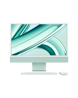 Apple iMac 24” 4.5K Retina, Apple M3 8C CPU, 10C GPU/8GB/256GB SSD/Green/SWE Apple