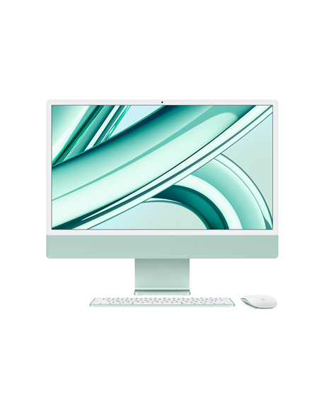 Apple iMac 24” 4.5K Retina, Apple M3 8C CPU, 10C GPU/8GB/256GB SSD/Green/SWE Apple