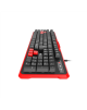 GENESIS RHOD 110 Gaming Keyboard, US Layout, Wired, Red