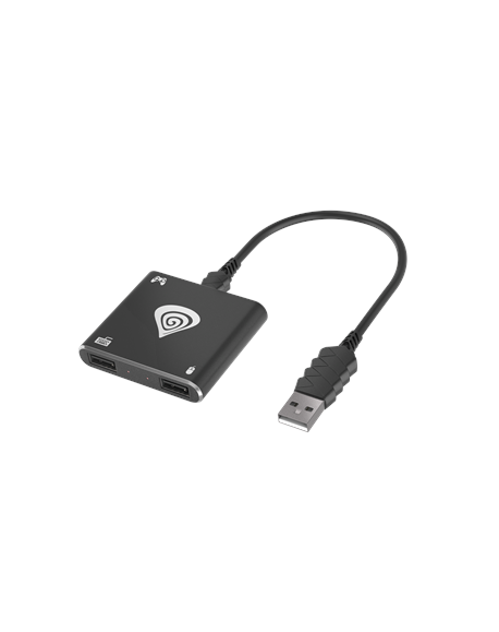 GENESIS TIN 200 Mouse/Keyboard Adapter For XONE/PS4/PS3/Switch Console, Black