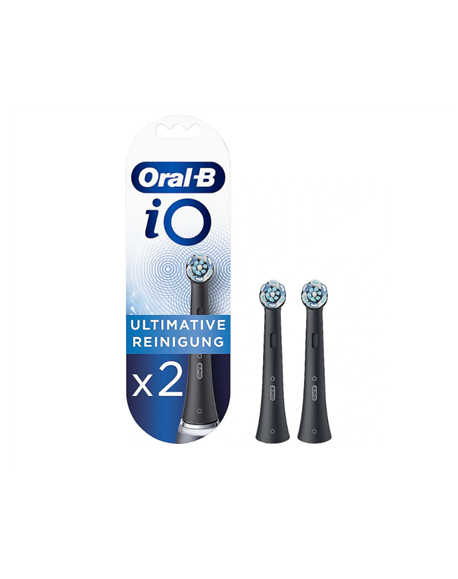 Oral-B Replaceable Toothbrush Heads iO Refill Ultimate Clean Heads For adults Number of brush heads included 2 Number of teeth b