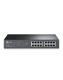 TP-LINK Switch TL-SG1016PE Web Managed, Rack Mountable, 1 Gbps (RJ-45) ports quantity 16, PoE+ ports quantity 8