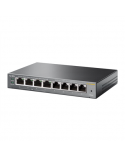 TP-LINK Switch TL-SG108PE Web Managed, Desktop, 1 Gbps (RJ-45) ports quantity 8, PoE ports quantity 8, PoE+ ports quantity 4, Power supply type External
