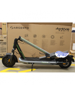 SALE OUT. Argento Electric Scooter Active Sport, Black/Green Argento Active Sport Electric Scooter 500 W 10 " 25 km/h 20 month(s