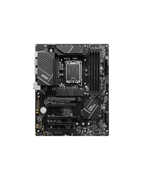 MSI PRO B760-P DDR4 II Processor family Intel Processor socket LGA1700 DDR4 Number of SATA connectors 4