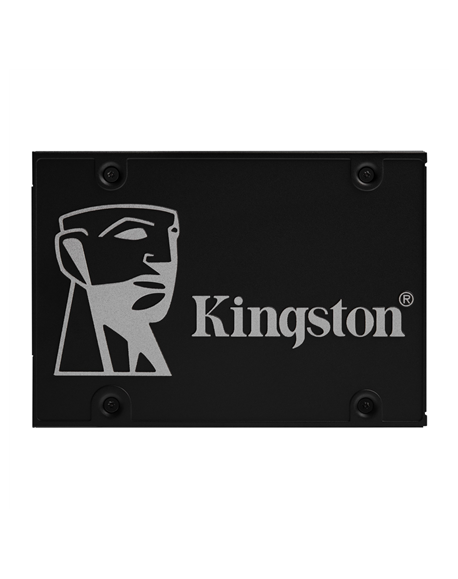 Kingston KC600 512 GB, SSD form factor 2.5", SSD interface SATA, Write speed 520 MB/s, Read speed 550 MB/s