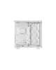 Deepcool Full Tower Gaming Case CH780 WH Side window White ATX+ Power supply included No