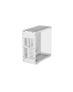 Deepcool Full Tower Gaming Case CH780 WH Side window White ATX+ Power supply included No
