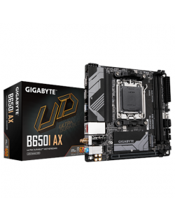 Gigabyte B650I AX 1.0 Processor family AMD Processor socket AM5 DDR5 DIMM Supported hard disk drive interfaces SATA, M.2 Number 