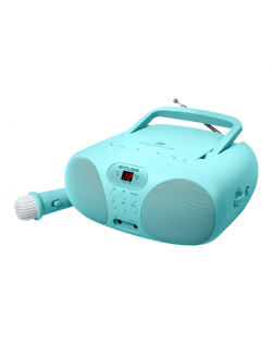 Muse Portable Sing-A-Long Radio CD Player MD-203 KB AUX in FM radio CD player