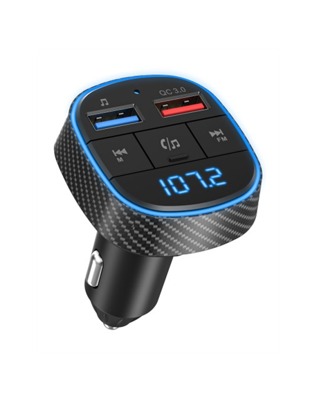 Navitel BHF02 BASE FM-transmitter with Bluetooth No N/A W No