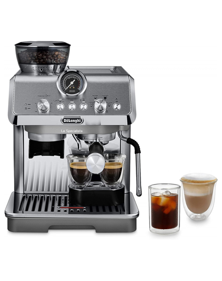 Delonghi Coffee Maker La Specialista Arte Evo EC9255.M Pump pressure 15 bar Built-in milk frother Manual Silver