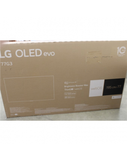 SALE OUT. LG OLED77G33LA 77" (195 cm) Smart TV webOS 23 4K UHD OLED DAMAGED PACKAGING
